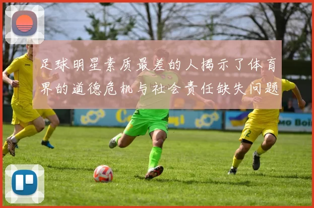 足球明星素质最差的人揭示了体育界的道德危机与社会责任缺失问题